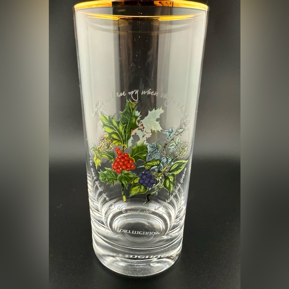 1 Portmeirion “The Holly and The Ivy” Highball 16oz